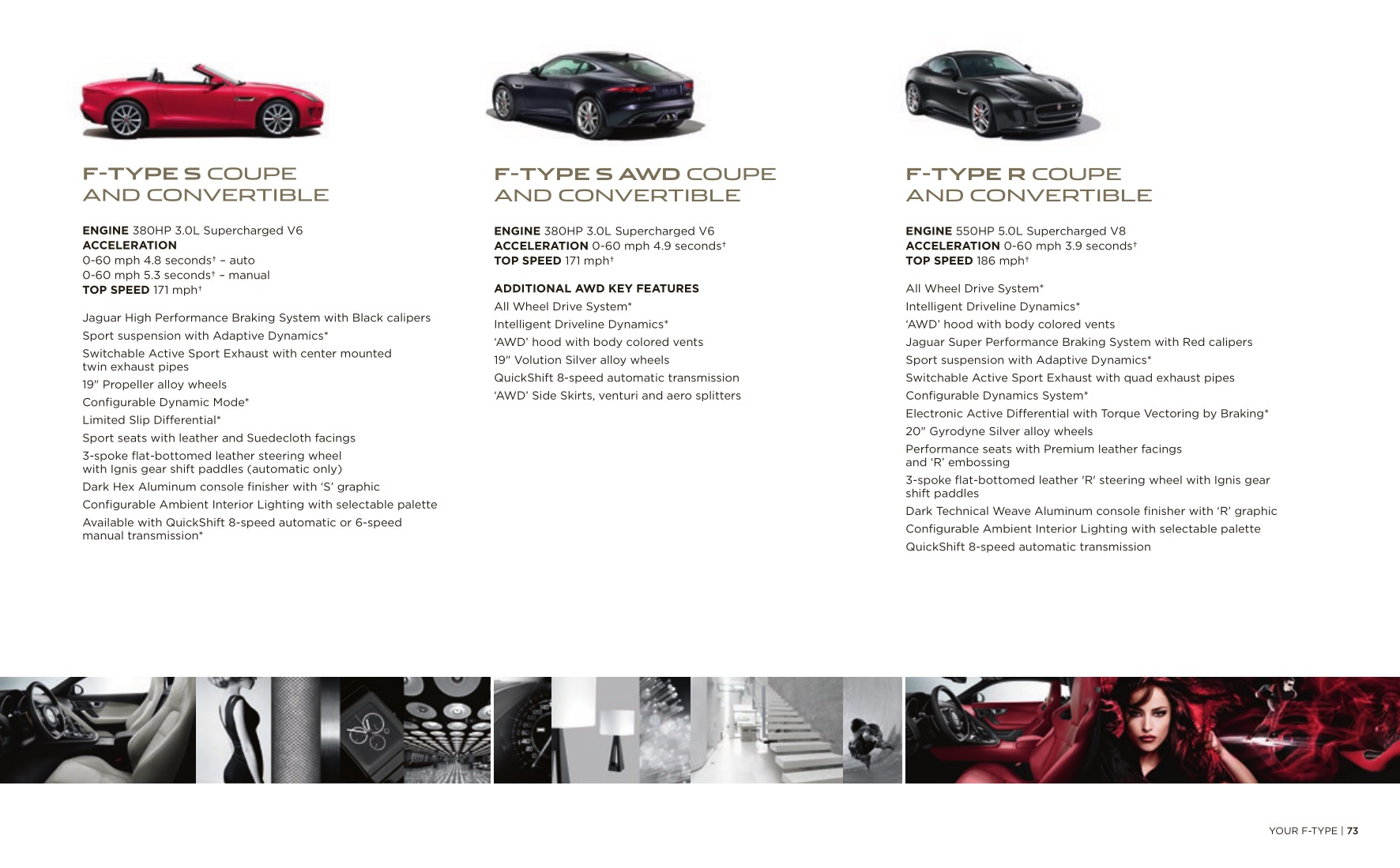 2016 Jaguar F-Type Brochure Page 31